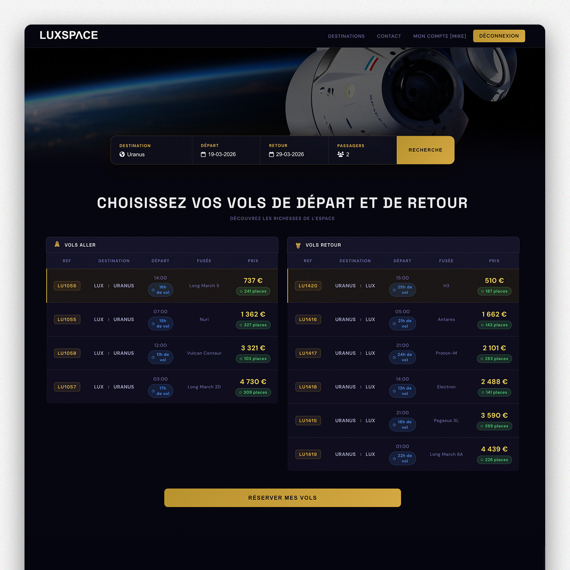 LuxSpace — vue 3