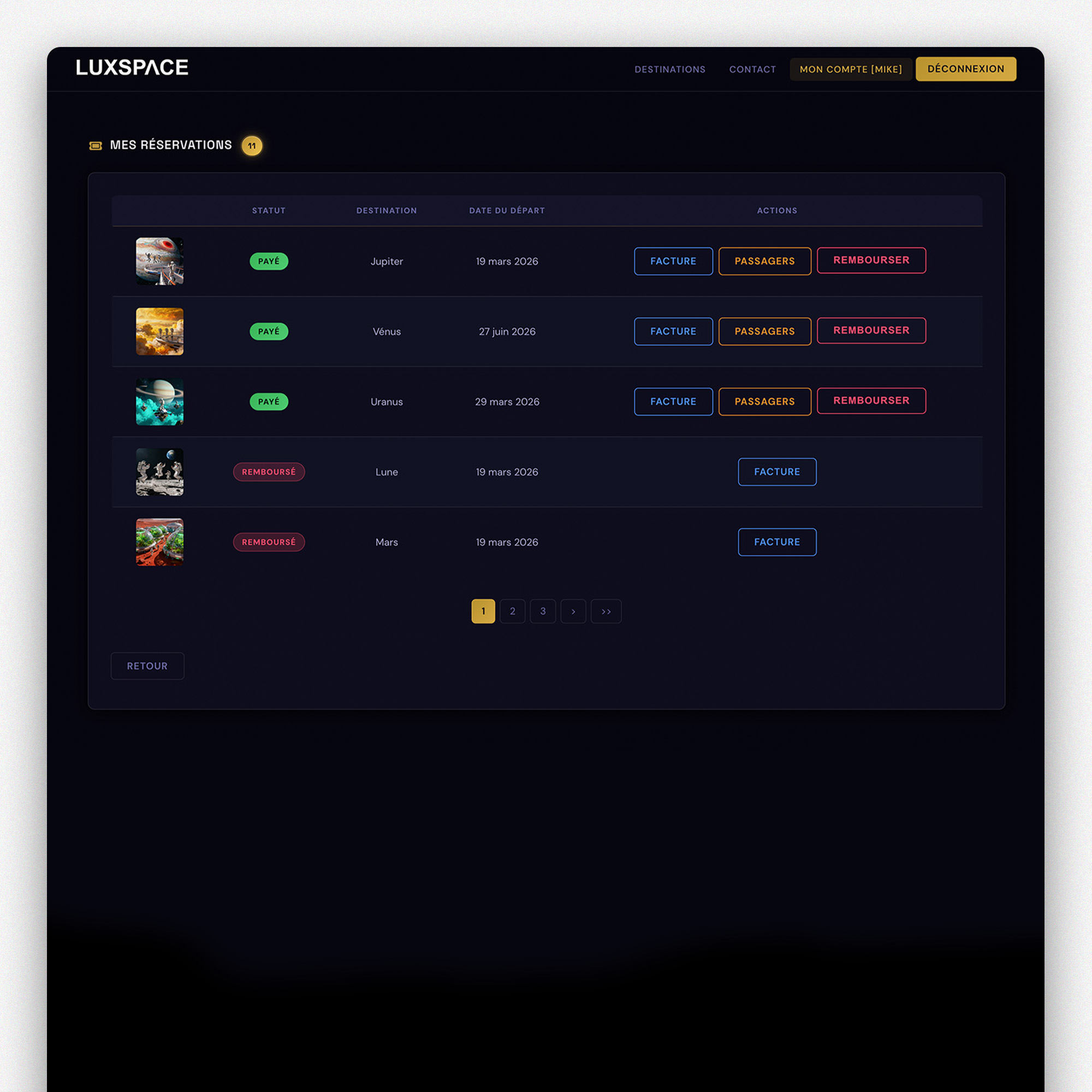 LuxSpace — vue 4